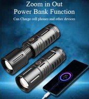 Power Bank With Zoom Light